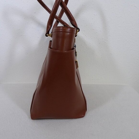 Ralph Lauren Brown Leather Chiswell Tote Bag Handbag Classic - Picture 6 of 12